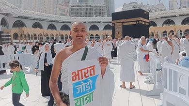 Supporter of Rahul Gandhi faces consequences in Saudi Arabia for displaying "Bharat Jodo Yatra" placard