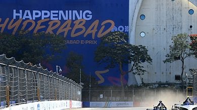 Formula E world championship race in Hyderabad