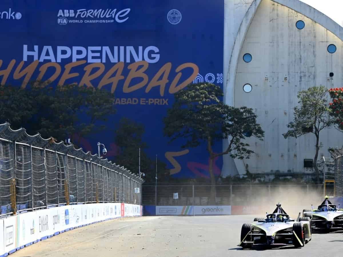 Formula E world championship race in Hyderabad