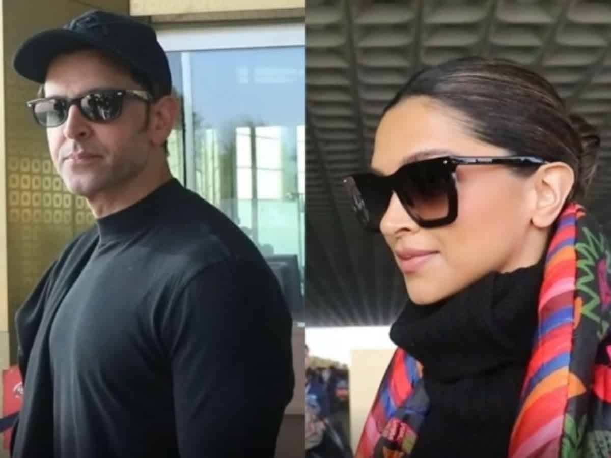 Hrithik Roshan, Deepika Padukone in Kashmir for 'Fighter' shoot