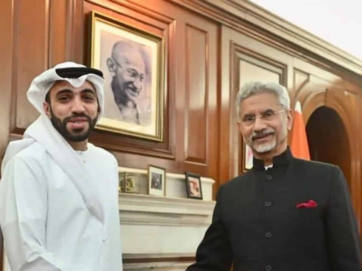 UAE envoy to India Abdulnasser Alshaali meets EAM Jaishankar