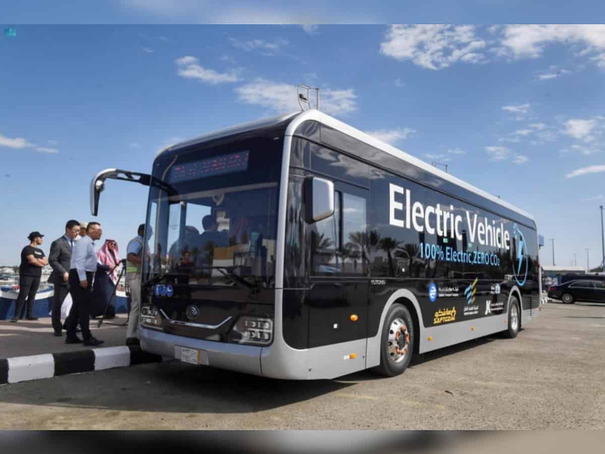Saudi Arabia launches first electric bus in Jeddah