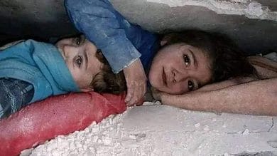 7-year-old Syrian girl protects brother's head, stayed for 17 hours under rubble