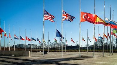 NATO flags fly at half-staff to honour Turkey-Syria quake victims