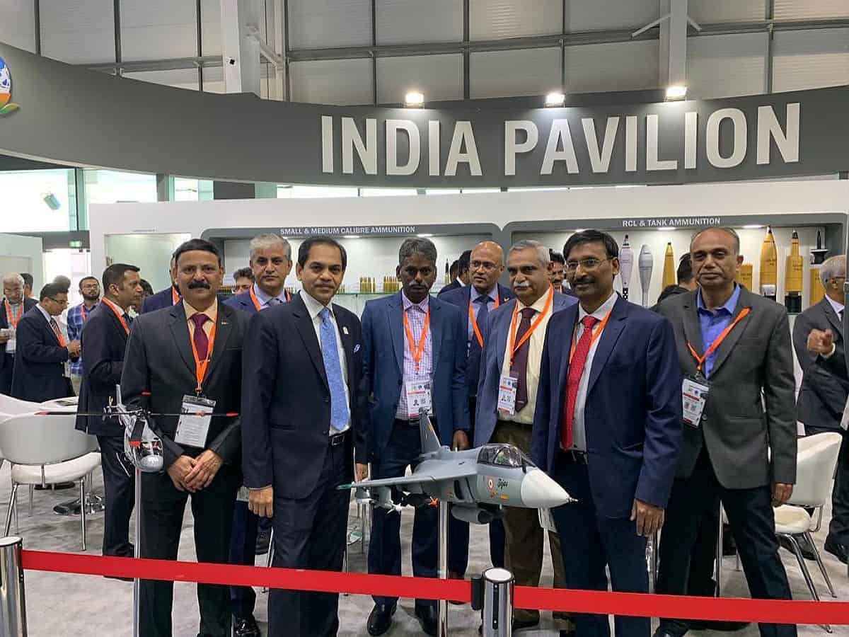 Indian envoy to UAE visits IDEX defence exhibition Dubai
