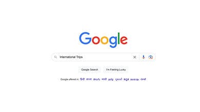 Google search for 'international trip' nearly doubled in India in 2022