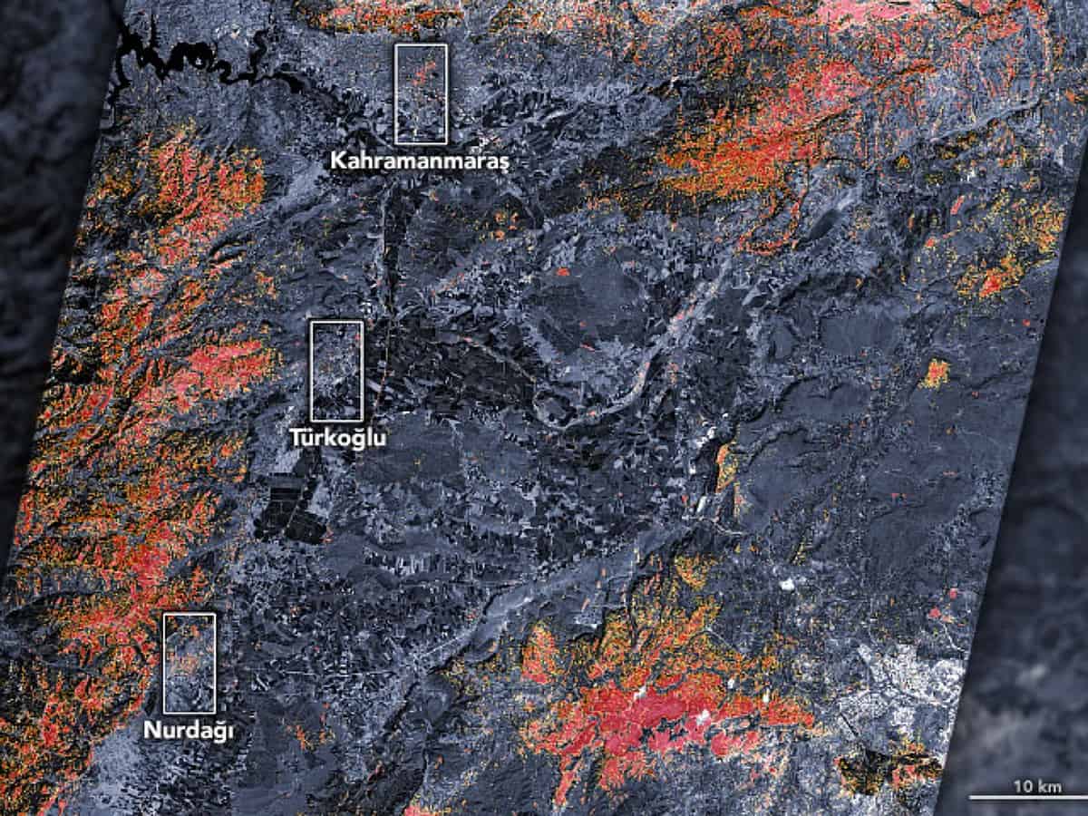 NASA satellites are helping Turkey, Syria earthquake response