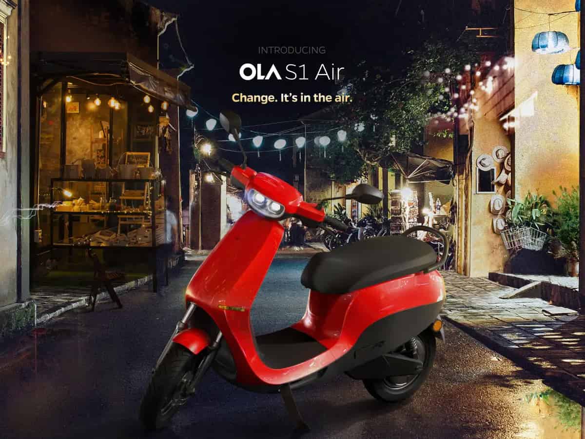Ola launches new e-scooter S1 Air, starting at Rs 84,999