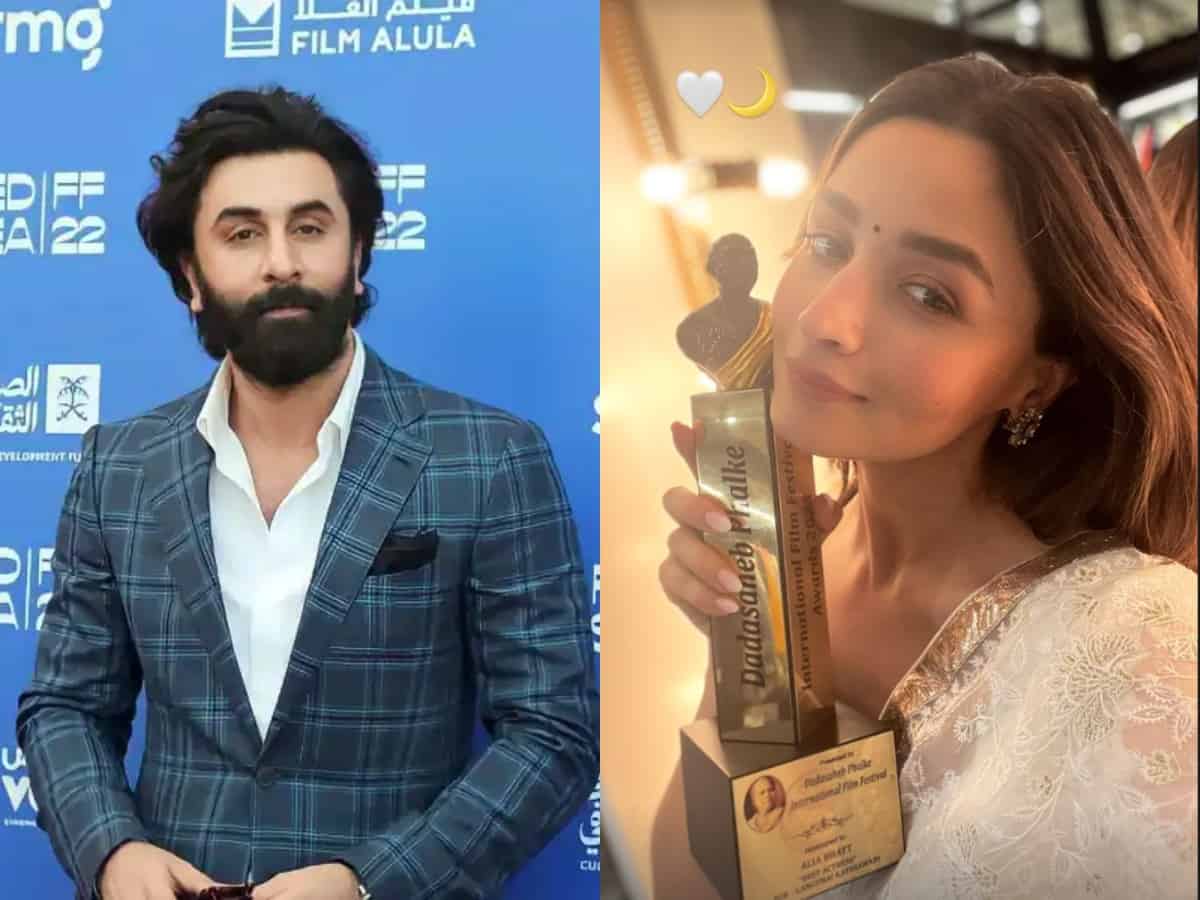 Alia Bhatt and Ranbir Kapoor win Dadasaheb Phalke International film festival awards 2023