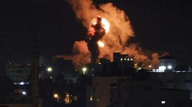 Israeli fighter jets strike Gaza in response to rocket fire