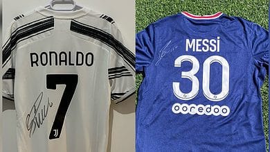 Ronaldo, Messi match-worn jersey put at auction for earthquake victims in Turkey