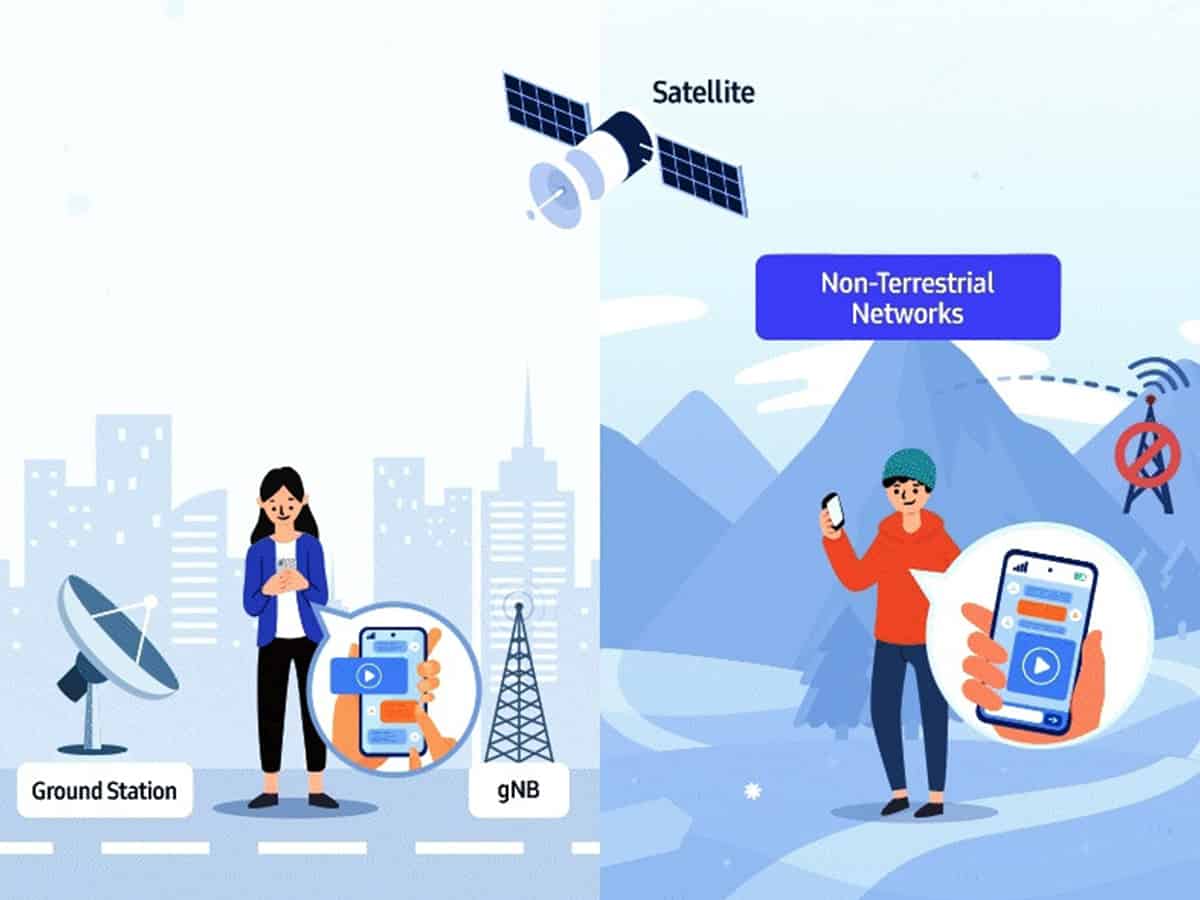 Samsung secures 5G tech for direct communication between smartphones, satellites