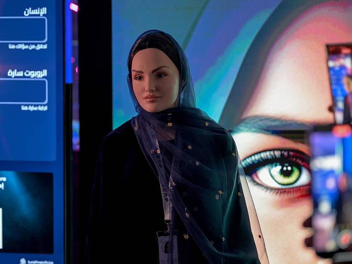 Sarah, Saudi Arabia's first interactive robot