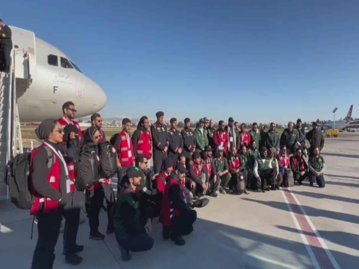 Saudi aid teams arrive in Turkiye to take part in earthquake relief effort