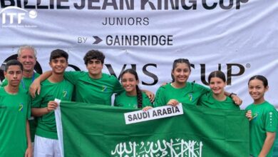 For 1st time ever, Saudi sends female team to Int'l tennis event
