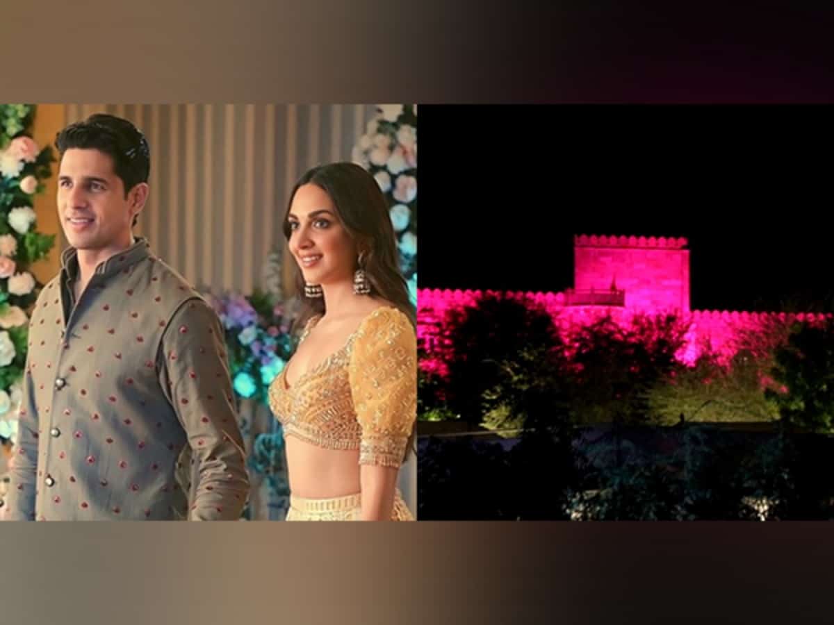 Suryagarh Palace lits up ahead of Sidharth, Kiara's wedding