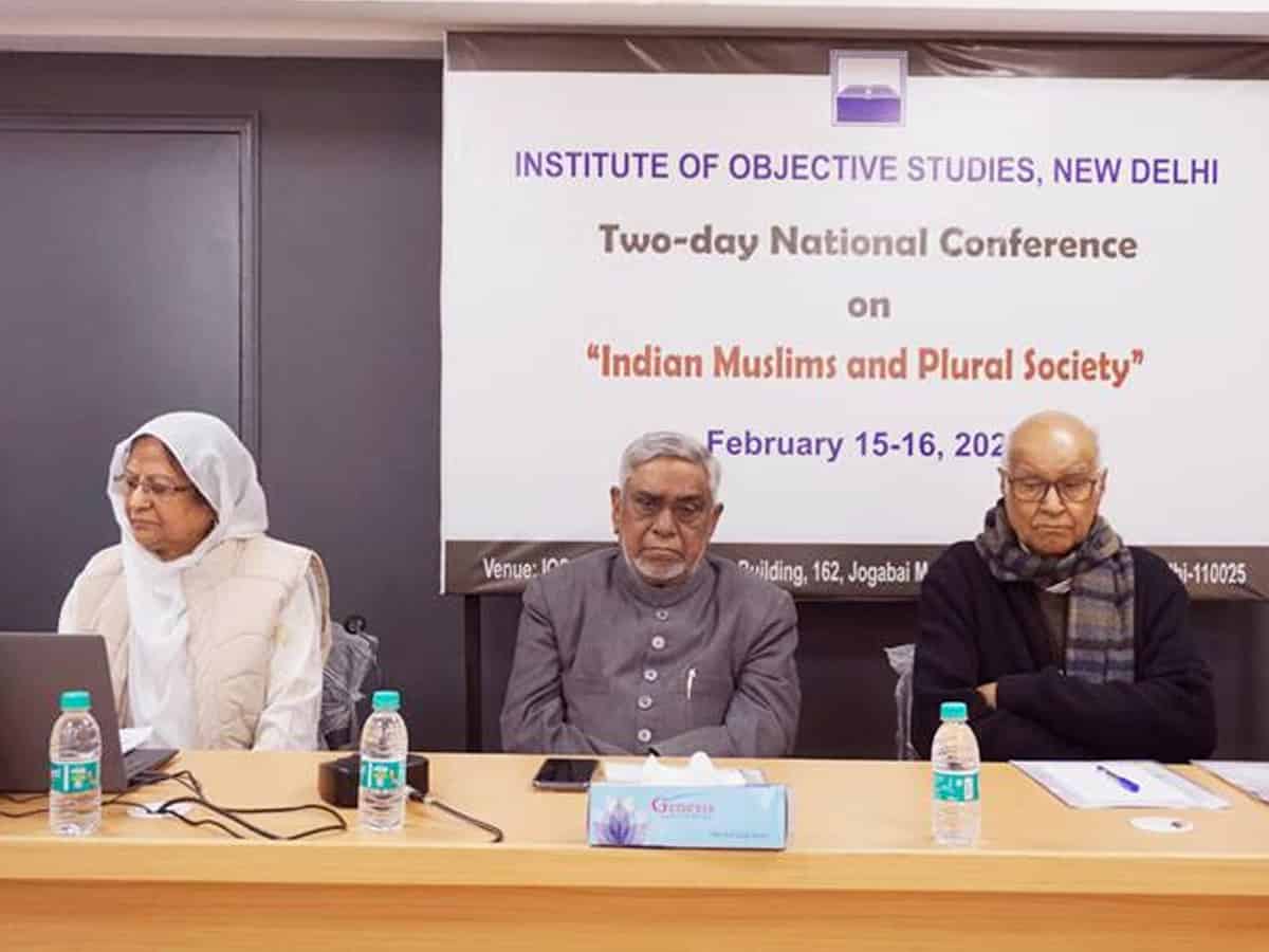 IOS organises two-day conference on “Indian Muslims and Plural Society”