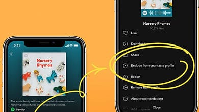 Spotify now lets users exclude certain playlists from 'Taste Profile'
