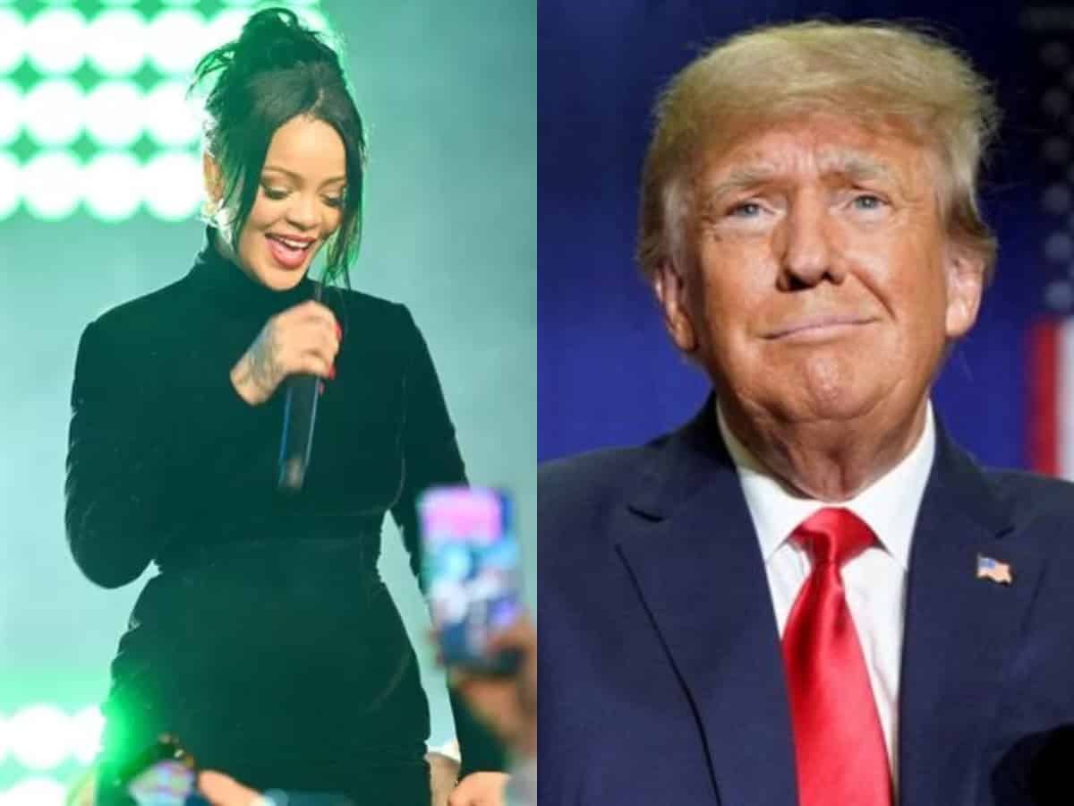 Donald Trump calls Rihanna 'nothing' ahead of Super Bowl