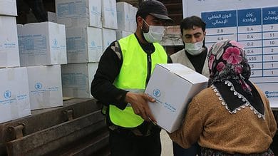 UN continues cross-border aid to earthquake-hit Syria