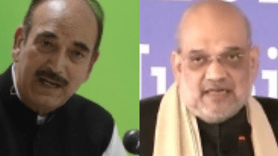 Azad calls on Shah, takes up land eviction issue in J&K