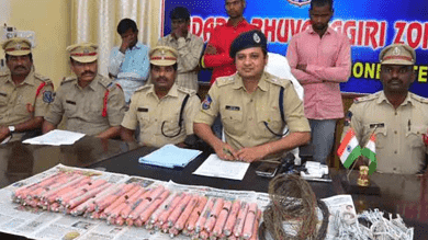 Telangana: Four held for illegally blasting rocks with explosives in Yadadri