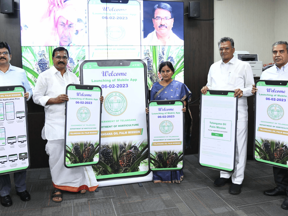 Telangana rolls out mobile app to ease Palm Oil cultivation