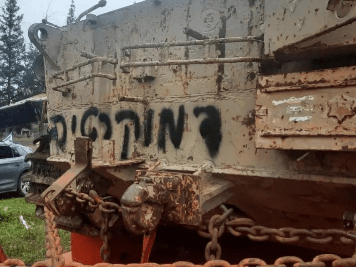 Israel soldiers rob Yom Kippur War tank to use in antigovernment's protest