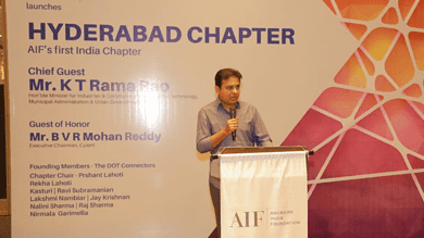 KTR launches AIF's First India chapter in Hyderabad