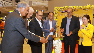Hyderabad: NOK Air's maiden flight takes off from GMR Airport