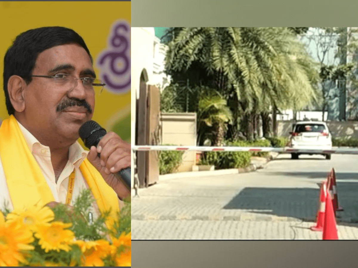 Hyderabad: CID conducts raid at premises of former Andhra minister Narayana's daughter