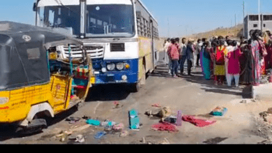 Telangana: Four women workers die in road accident in Yadadri