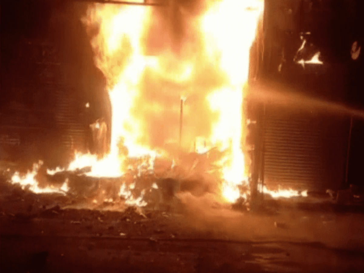Mathura cloth showroom gutted in fire, property worth lakhs lost