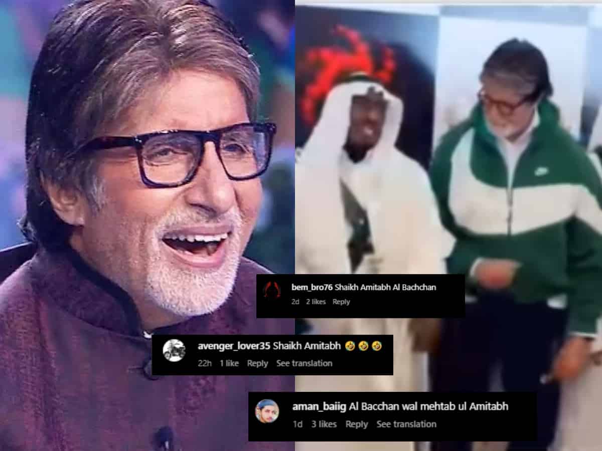 Big B's Arabian dance video earns him new name 'Sheikh Amitabh '