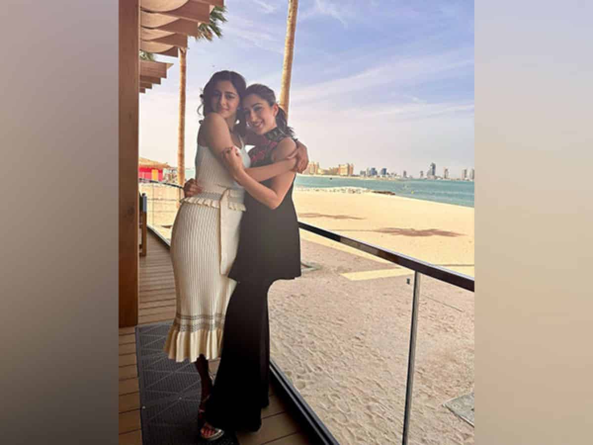 Sara Ali Khan and Ananya Panday vibe together in Qatar, see pics