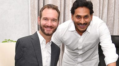 Motivational speaker Nick Vujicic calls on Andhra CM