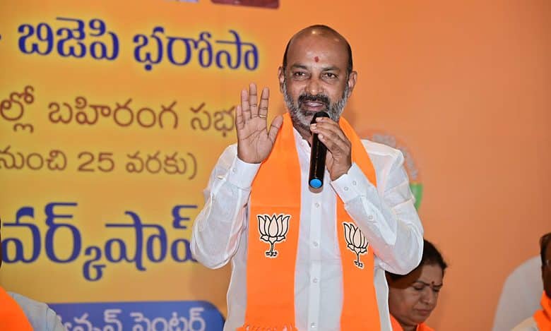 Bandi Sanjay claimed that he, Siddipet MLA T Harish Rao, and chief minister A Revanth Reddy, were the victims of phone tapping during the BRS government.