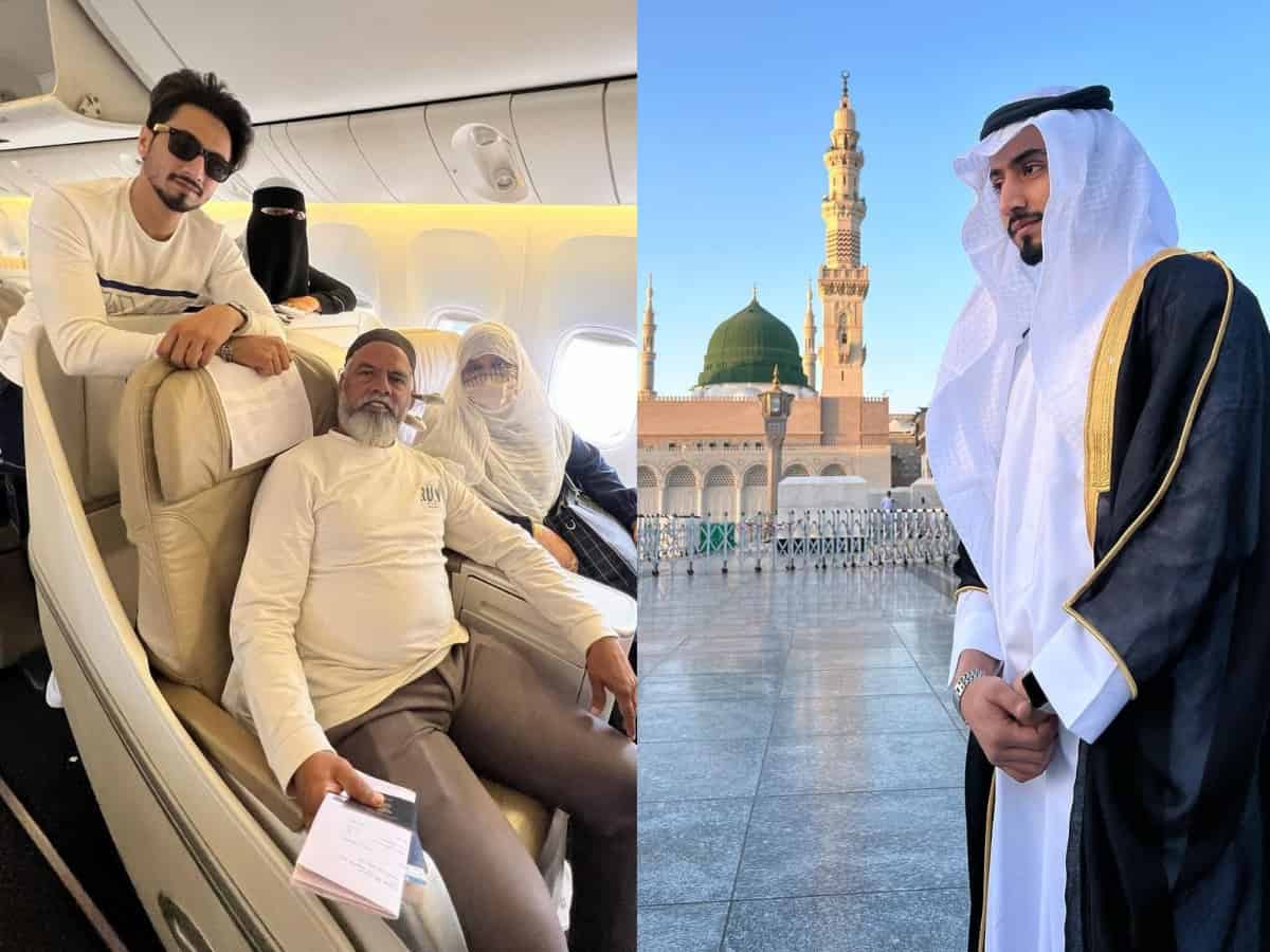 Faisal Shaikh aka Mr Faisu jets off to perform Umrah [Photos]