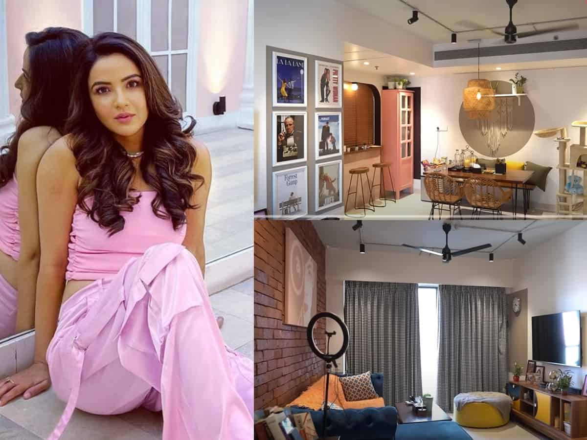 Take a tour inside Jasmin Bhasin's luxurious home