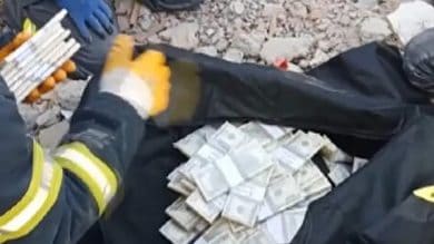 Rescue team unearths USD 2 million cash under collapsed building after Turkey earthquake