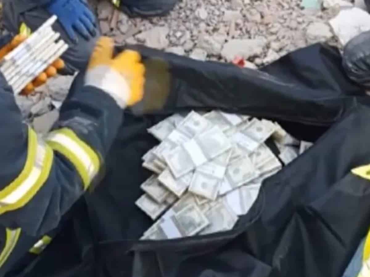 Rescue team unearths USD 2 million cash under collapsed building after Turkey earthquake