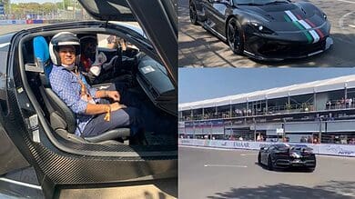 Sachin Tendulkar spotted driving India's most expensive car in Hyderabad