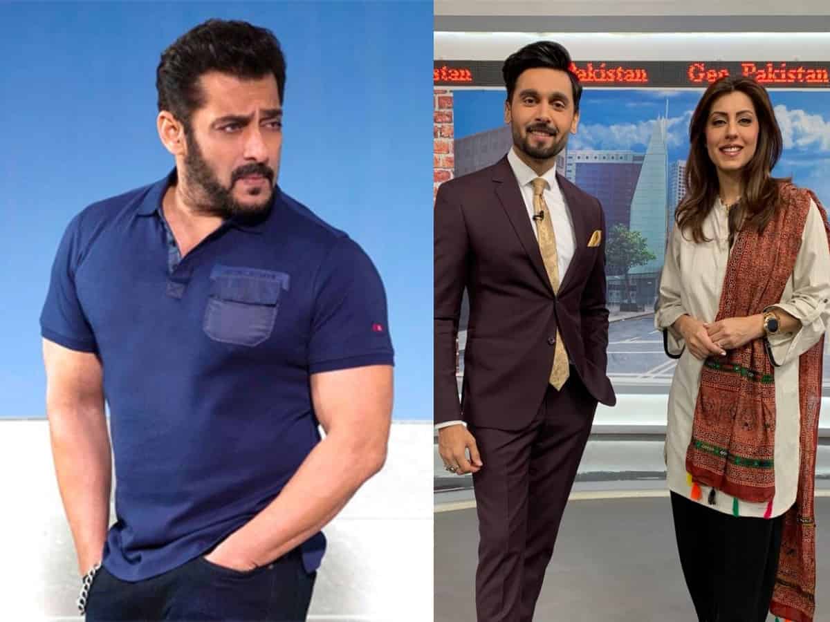 Pakistani newscaster makes fun of Salman Khan, Indian netizens hit back