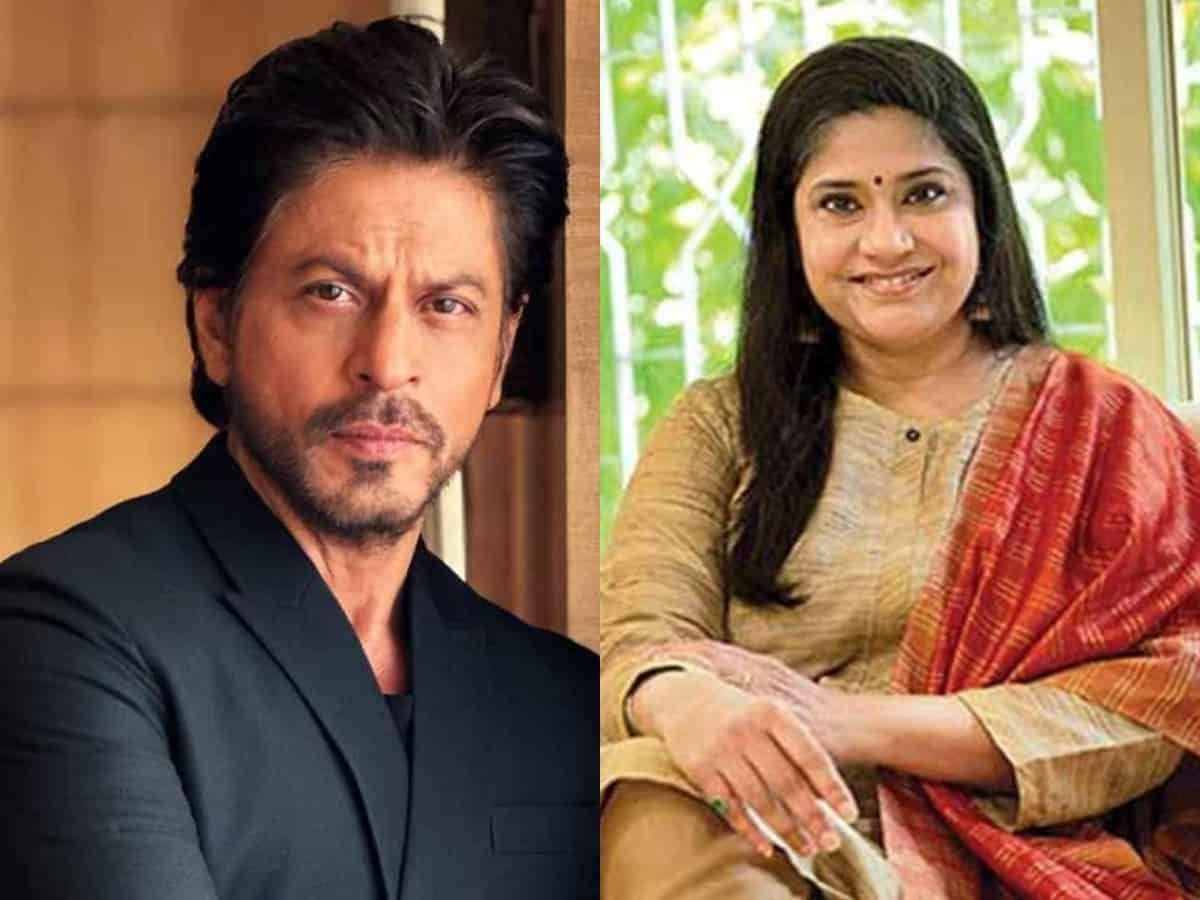 SRK's fun chat with his 'first heroine' Renuka Shahane wins hearts