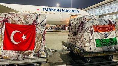 Indian citizens send help to Turkey