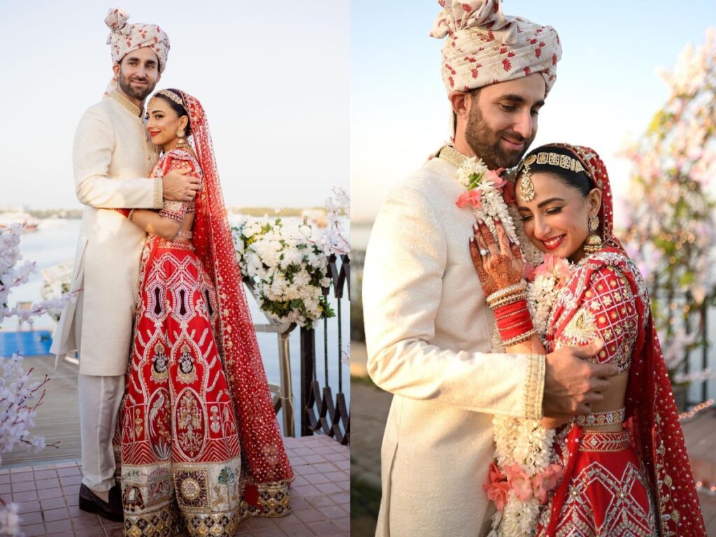 'Hindu style, 7 phere,' write netizens under Pak actress Ushna Shah wedding pics