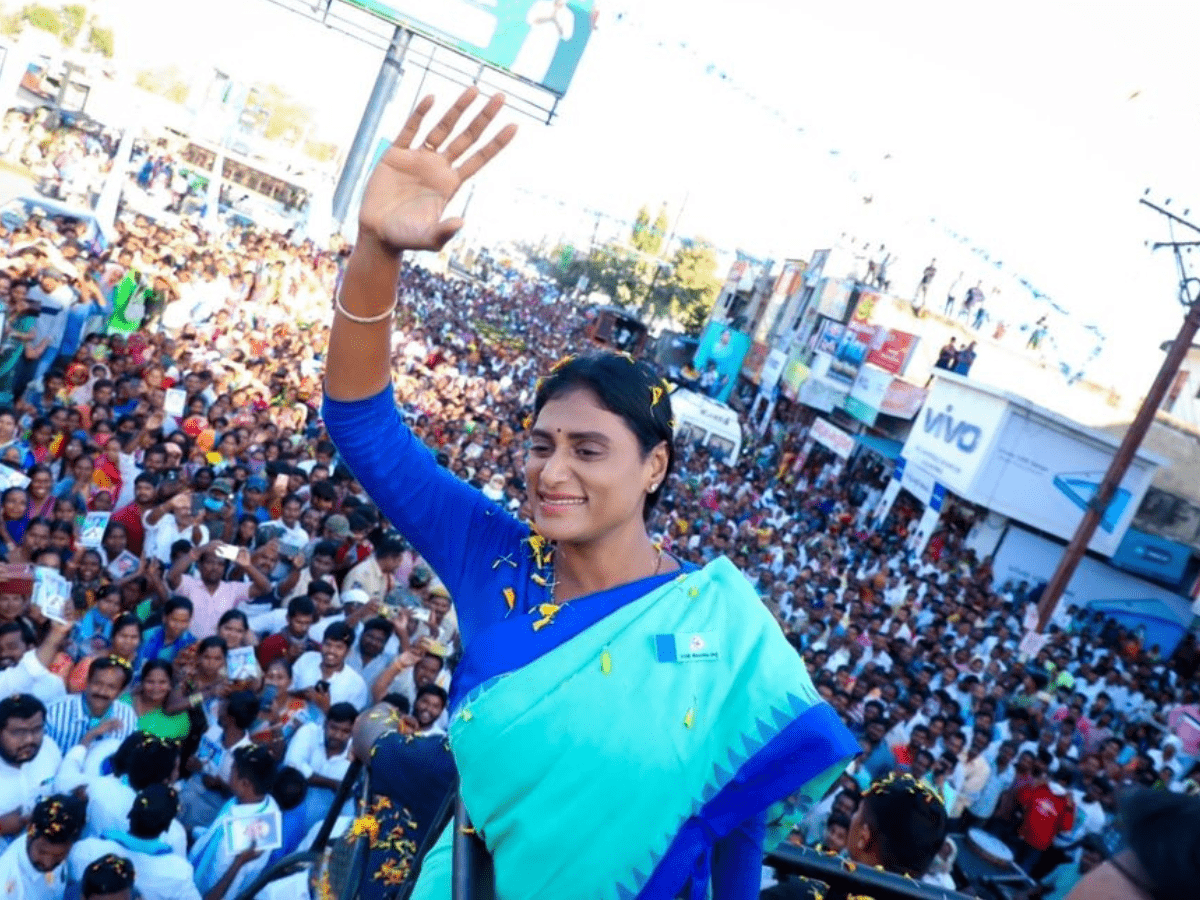 Telangana polls: Sharmila’s party to go solo, no merger with Cong