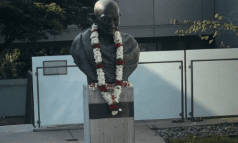 Eight-foot statue of Mahatma Gandhi unveiled in Johannesburg’s Tolstoy Farm