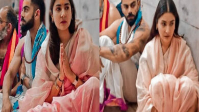 Anushka, Virat offer prayers at Mahakaleshwar temple in Ujjain