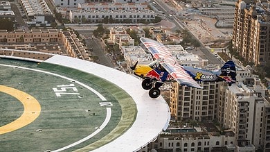 Video: Pilot makes unprecedented plane landing on Dubai’s Burj Al Arab helipad